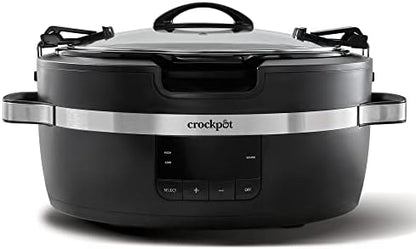 Crock-Pot Thermoshield 6 Quart Slow Cooker with Carry Handles - Choice 455