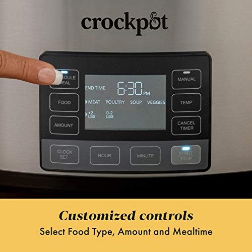 Crock-Pot MyTime 6 Quart Programmable Slow Cooker - Choice 554