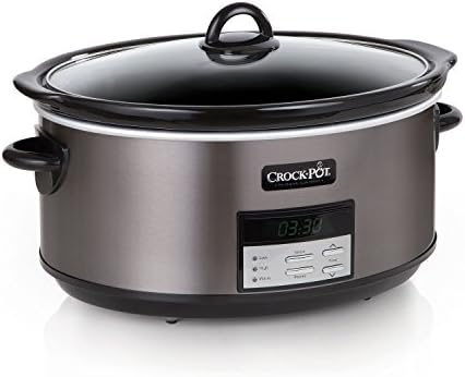 Crock-Pot 8 Quart Programmable Slow Cooker with Auto Warm - Choice 110