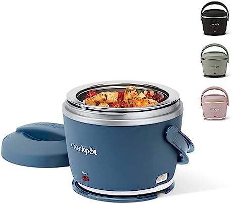 Crock-Pot Electric Lunch Box Food Warmer 20oz – Faded Blue - Choice 997