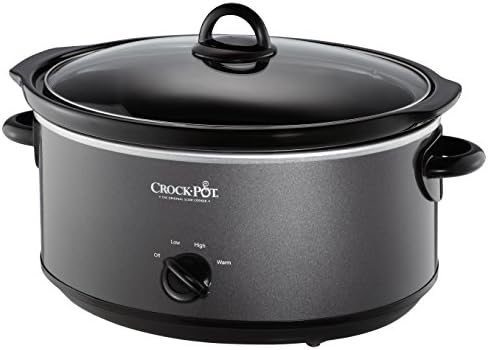 Crock-Pot 7 Quart Slow Cooker – Charcoal - Choice 731