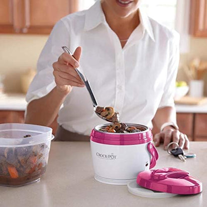 Crock-Pot Lunch Crock Portable Food Warmer 20oz – Pink - Choice 127