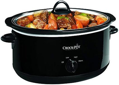 Crock-Pot 8 Quart Manual Slow Cooker – Black - Choice 135