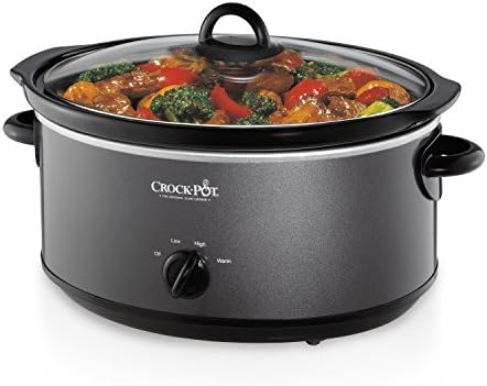Crock-Pot 7 Quart Slow Cooker – Charcoal - Choice 731