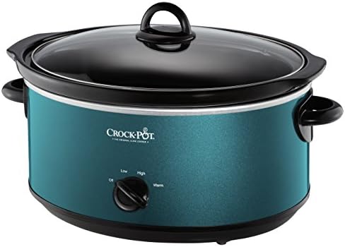 Crock-Pot 7 Quart Manual Slow Cooker – Turquoise - Choice 554