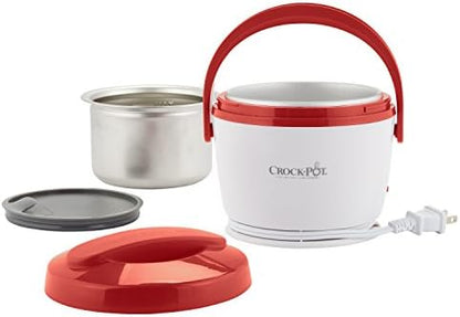 Crock-Pot Portable Lunch Food Warmer – Red - Choice 827