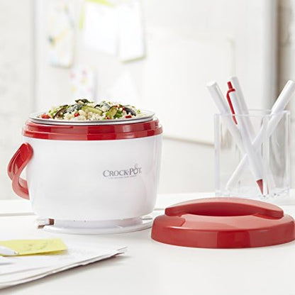Crock-Pot Portable Lunch Food Warmer – Red - Choice 827