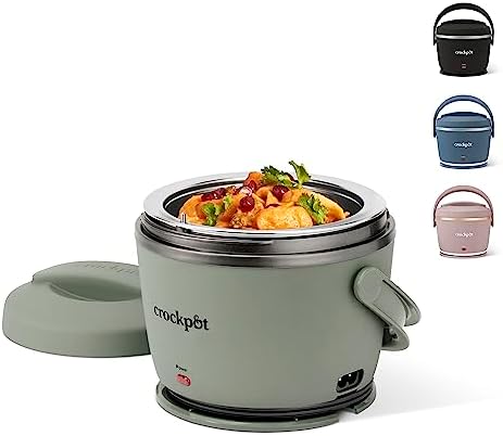 Crock-Pot Portable Electric Lunch Box Food Warmer – Green - Choice 271