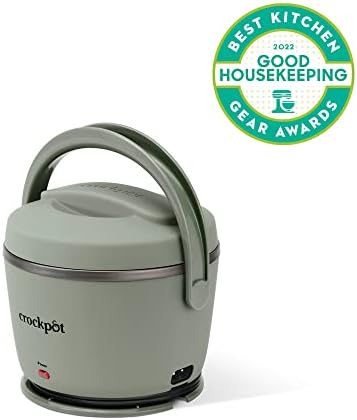 Crock-Pot Portable Electric Lunch Box Food Warmer – Green - Choice 271