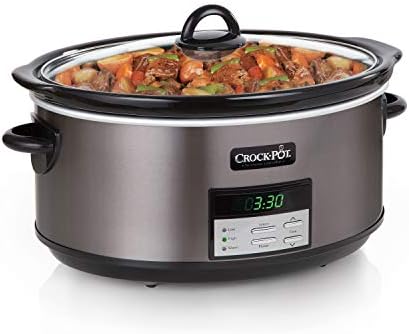 Crock-Pot 8 Quart Programmable Slow Cooker with Auto Warm - Choice 110