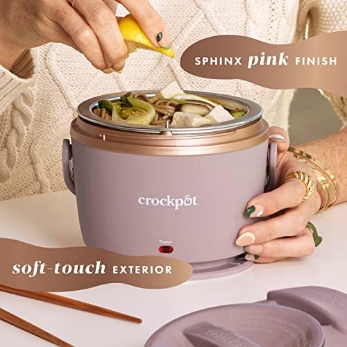 Crock-Pot Electric Lunch Box Food Warmer 20oz – Blush Pink - Choice 861