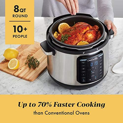 Crock-Pot 8 Quart Express Crock Multi-Use Pressure Cooker - Choice 955