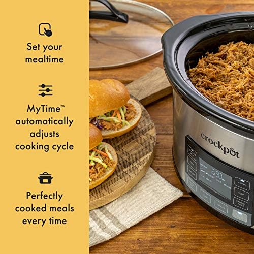 Crock-Pot MyTime 6 Quart Programmable Slow Cooker - Choice 554