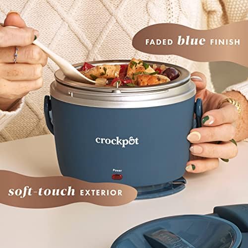 Crock-Pot Electric Lunch Box Food Warmer 20oz – Faded Blue - Choice 997