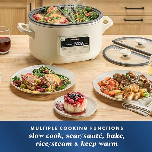 Crock-Pot MultiMeal Multicooker with Programmable Slow Cooker - Choice 608