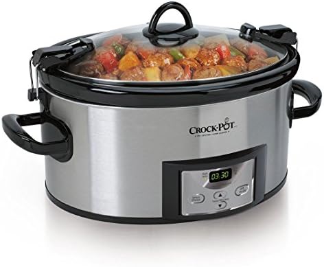 Crock-Pot Cook & Carry 6 Quart Programmable Slow Cooker - Choice 295