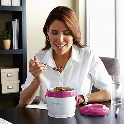 Crock-Pot Lunch Crock Portable Food Warmer 20oz – Pink - Choice 127
