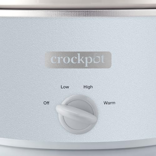 Crock-Pot 4.5 Quart Manual Slow Cooker – Macaroon Blue - Choice 844