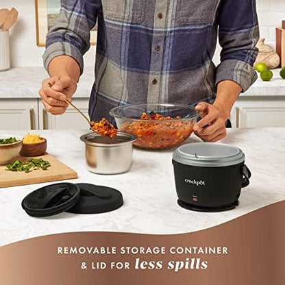 Crock-Pot Electric Lunch Box Food Warmer 20oz – Black - Choice 108