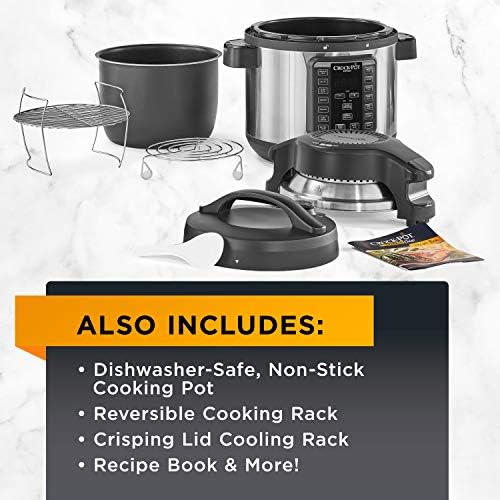 Crock-Pot Express Crisp 8 Quart 10-in-1 Pressure Cooker - Choice 371