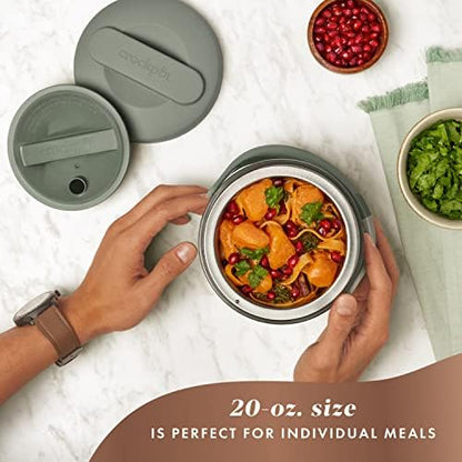 Crock-Pot Portable Electric Lunch Box Food Warmer – Green - Choice 271