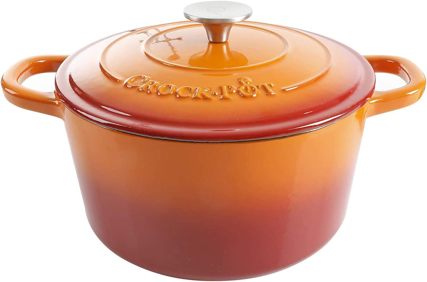 Crock-Pot 3 Quart Enameled Cast Iron Dutch Oven – Aqua - Choice 324