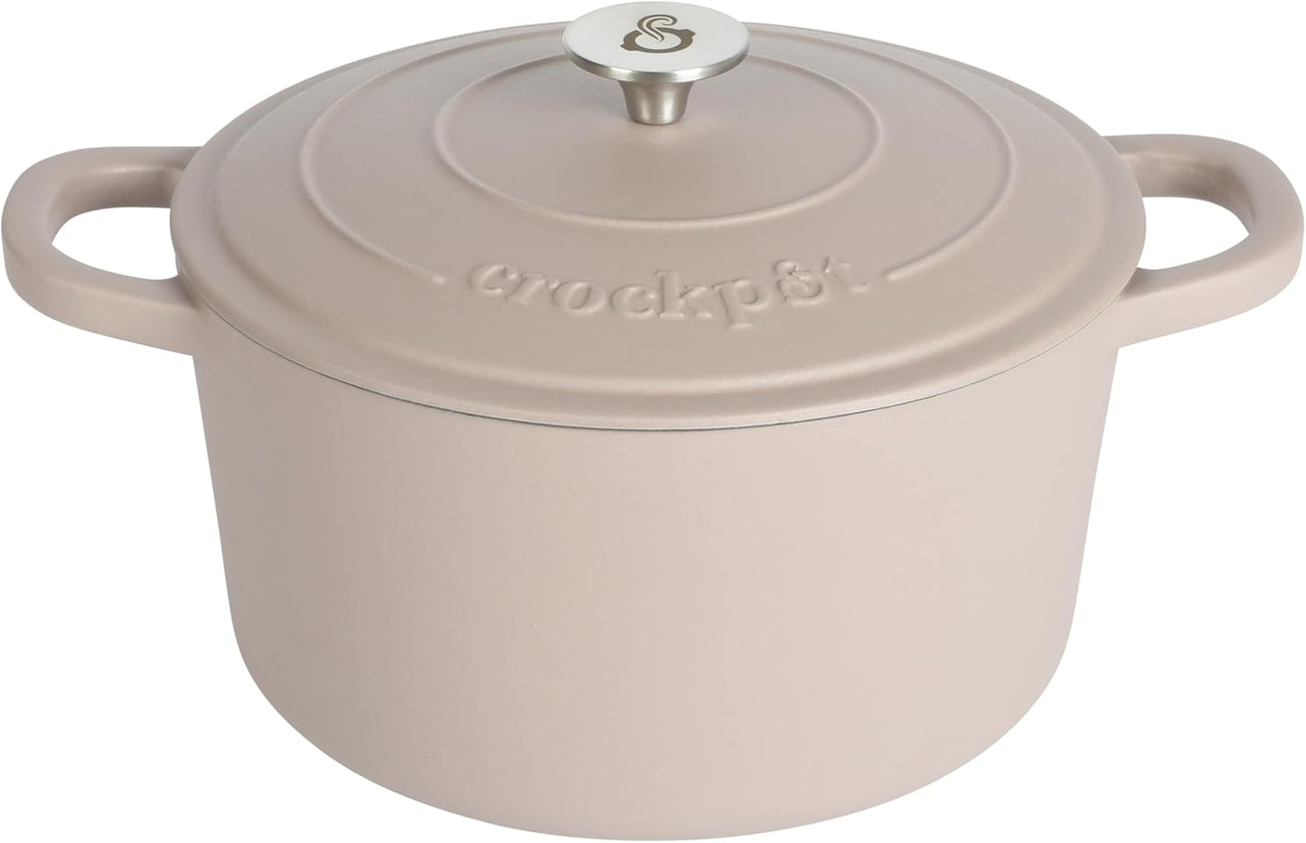 Crock-Pot 3 Quart Enameled Cast Iron Dutch Oven – Aqua - Choice 324