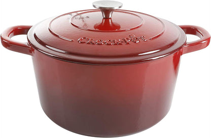 Crock-Pot 3 Quart Enameled Cast Iron Dutch Oven – Aqua - Choice 324