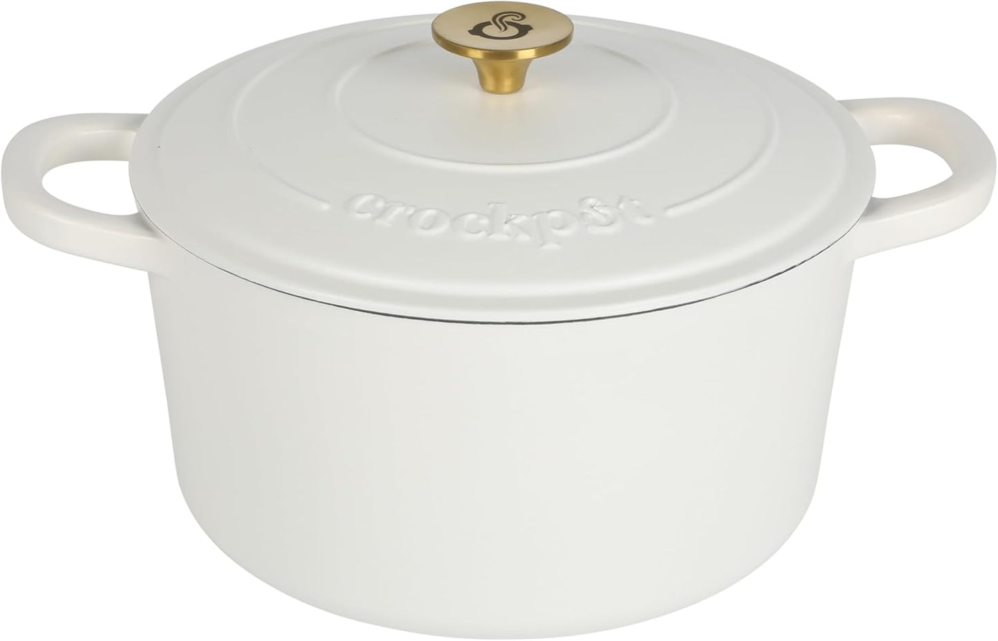 Crock-Pot 3 Quart Enameled Cast Iron Dutch Oven – Aqua - Choice 324
