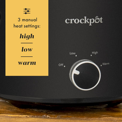 Crock-Pot 2 Quart Mini Slow Cooker – Classic Compact Cooker - Choice 513